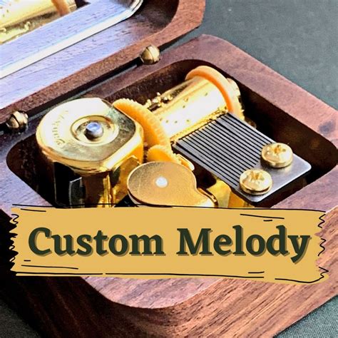 personalised metal music box|personalize your own music box.